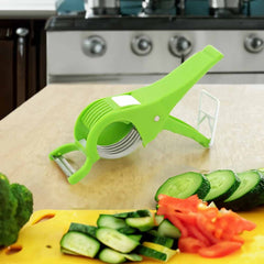 Versatile Multi Veg Cutter – Chop, Slice, and Prep with 5 Blades