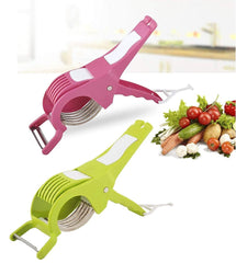 Versatile Multi Veg Cutter – Chop, Slice, and Prep with 5 Blades