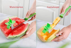 Windmill Watermelon Cube Cutter – Slice, Core & Cube Fruit Effortlessly