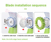 High-Quality Multifunctional Grinder – Meat Mincer, Vegetable Chopper & Blender for Effortless Home Cooking (Random Color)