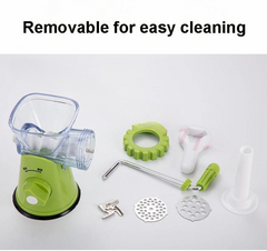 High-Quality Multifunctional Grinder – Meat Mincer, Vegetable Chopper & Blender for Effortless Home Cooking (Random Color)