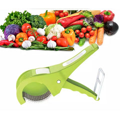 Versatile Multi Veg Cutter – Chop, Slice, and Prep with 5 Blades