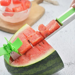 Windmill Watermelon Cube Cutter – Slice, Core & Cube Fruit Effortlessly