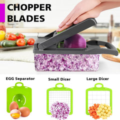 16-in-1 Multifunctional Vegetable Cutter – Slice, Chop & More!
