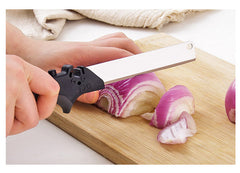 2-in-1 Clever Cutter Kitchen Scissors – Quick & Easy Vegetable Prep