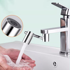 360° of Clean: Universal Rotating Faucet Sprayer That Saves Water & Stops Splashes!