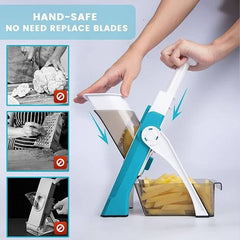 One Tool, Endless Cuts – Multi-Purpose Mandoline Slicer & Grater