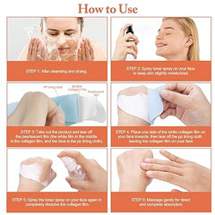 Sale is live🎉| Collagen Dissolving Mask For Korean Glass Skin | Collagen Filler Collagen Instant Facial Mask