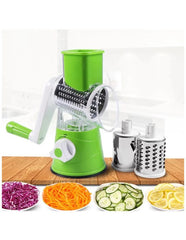 Tabletop Drum Grater | Manual Vegetable Cutter Slicer & Grater | Multi-functional Kitchen Gadget